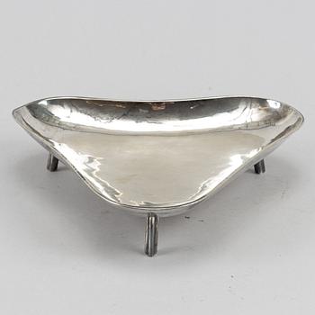 Karl Wojtech, a silver plated fruit bowl, Stockholm.