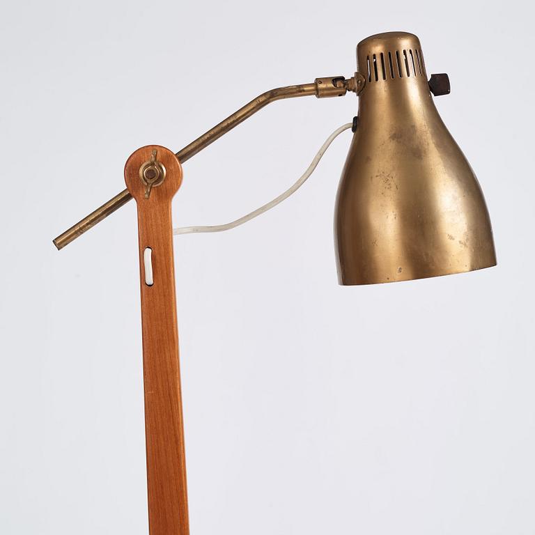 Hans Bergström, a floor lamp, model "544", ateljé Lyktan, Sweden 1940-50s.