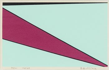 Olle Bærtling, "Ukie". Ur sviten: "The Angles of Open Form Infinite Space from Cinètisme to Open Form 1949 - 1968".
