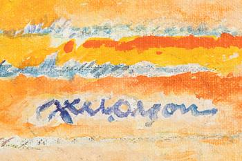 Axel Olson, "Näten och stranden".