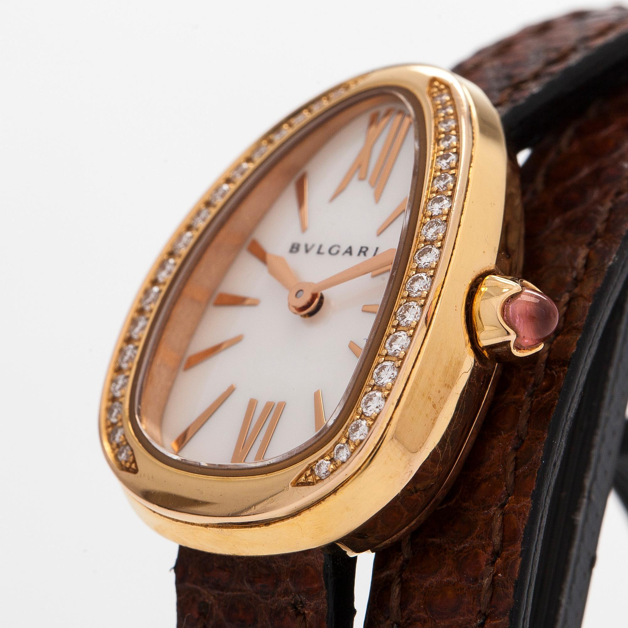 Bulgari, Serpenti, armbandsur, 20 mm.