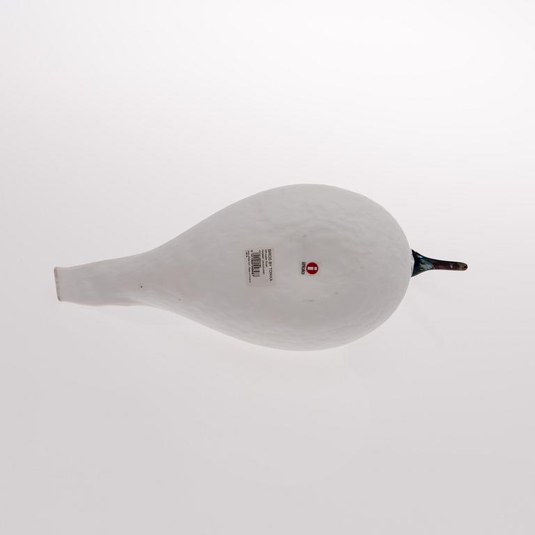 OIVA TOIKKA, LASILINTU, "Karjalan Laulujoutsen", signeerattu O. Toikka Iittala 5140 2015.