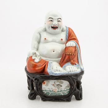 A Chinese seated Budai Republic around 1910/20.