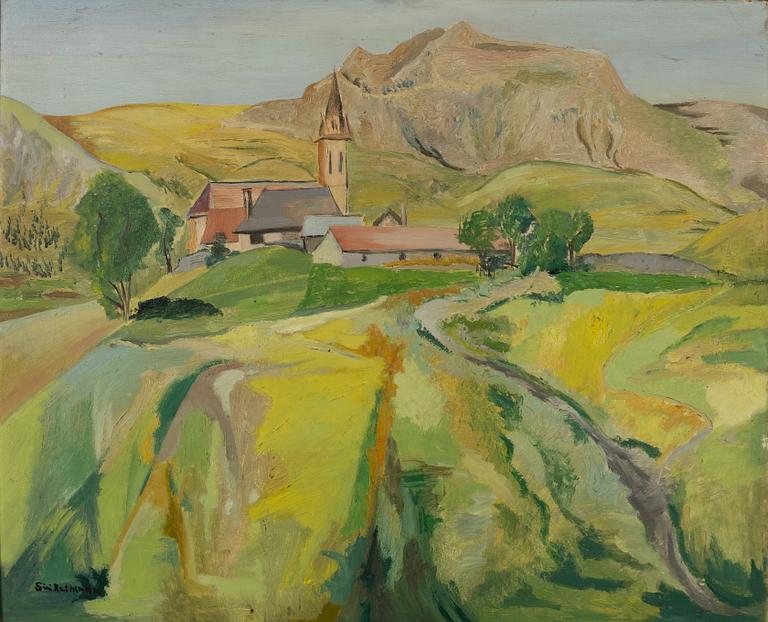 Siri Rathsman, "Alplandskap".