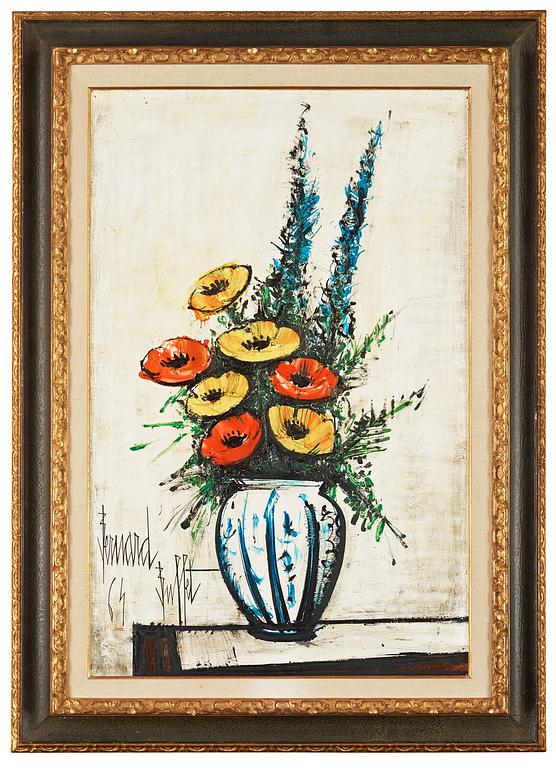 Bernard Buffet, Bouquet de fleurs.