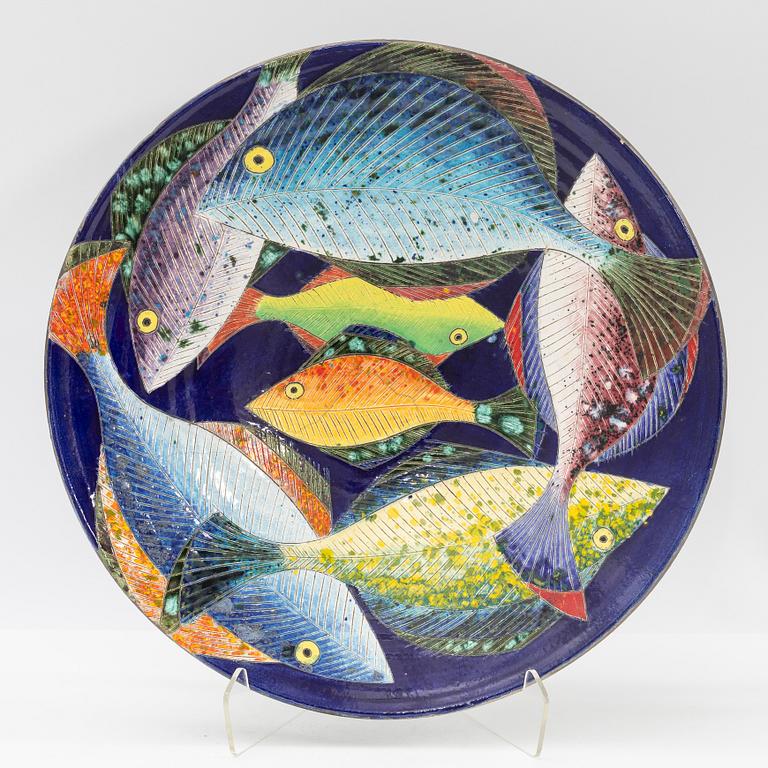 Zeke Wolf, fat, ceramic, 1996.