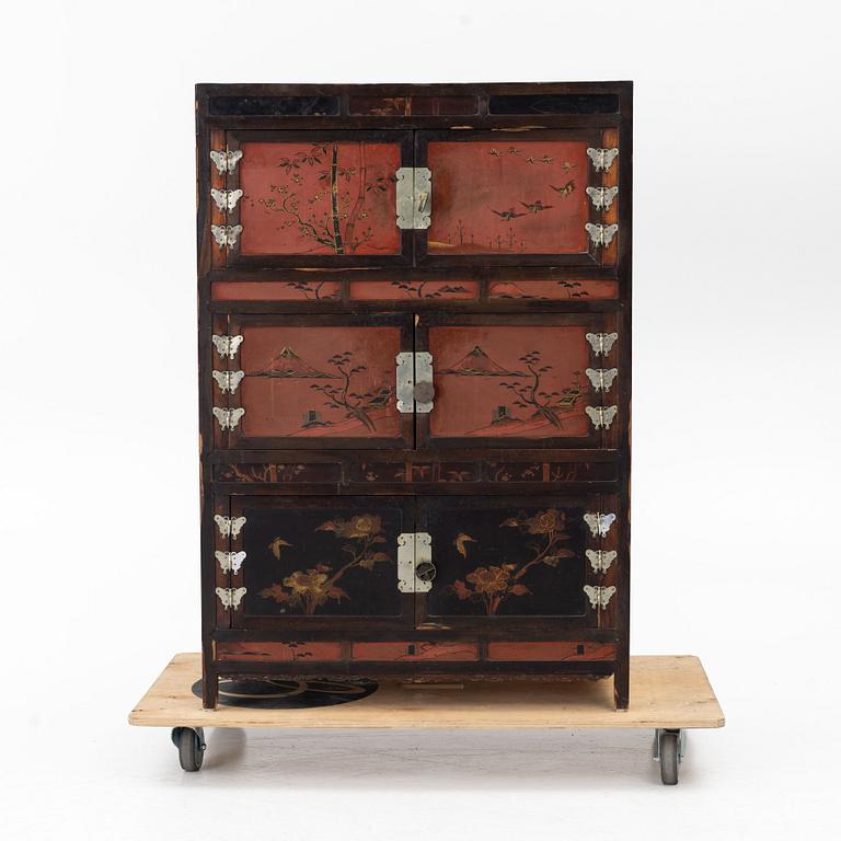 A cabinet, probably Korea, early 20th century.