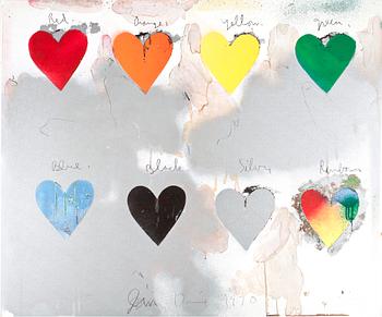 JIM DINE, screentryck på kartong, sign o dat 1970.