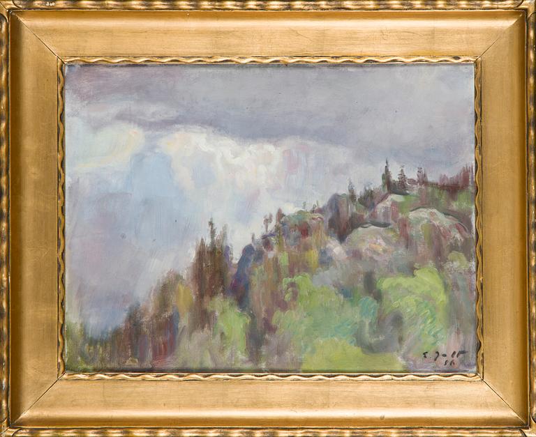 Eero Järnefelt, Cloudy Landscape.