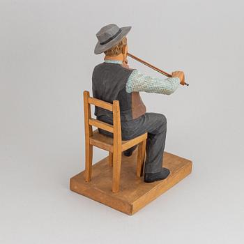 HERMAN ROSELL, sculpture, wood, signed and dated 1948.