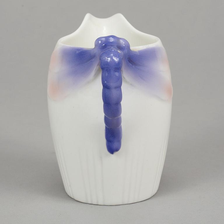 Alf Wallander, a 'Trollsländan' part service, nine pieces,  Rörstrand, Jugend.