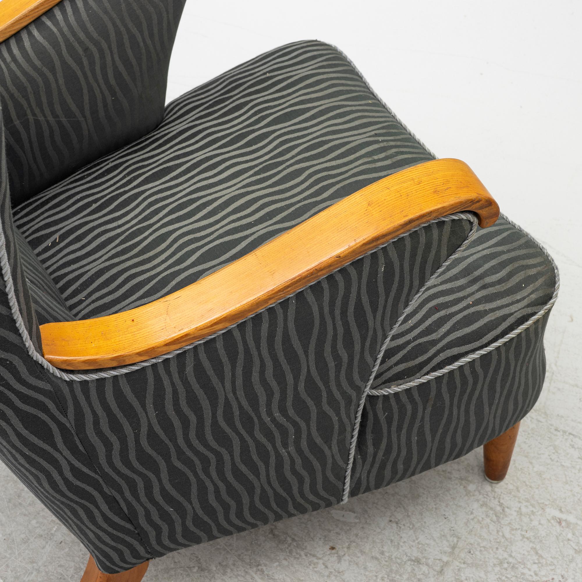 A Swedish Modern armchair, 1940s.