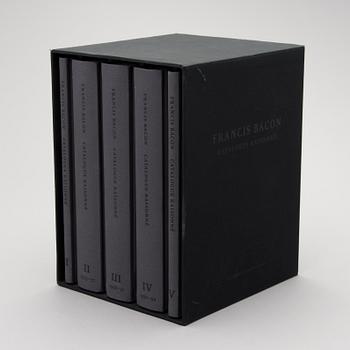 A book series five volumes " "Francis Bacon, Catalogue Raisonné".