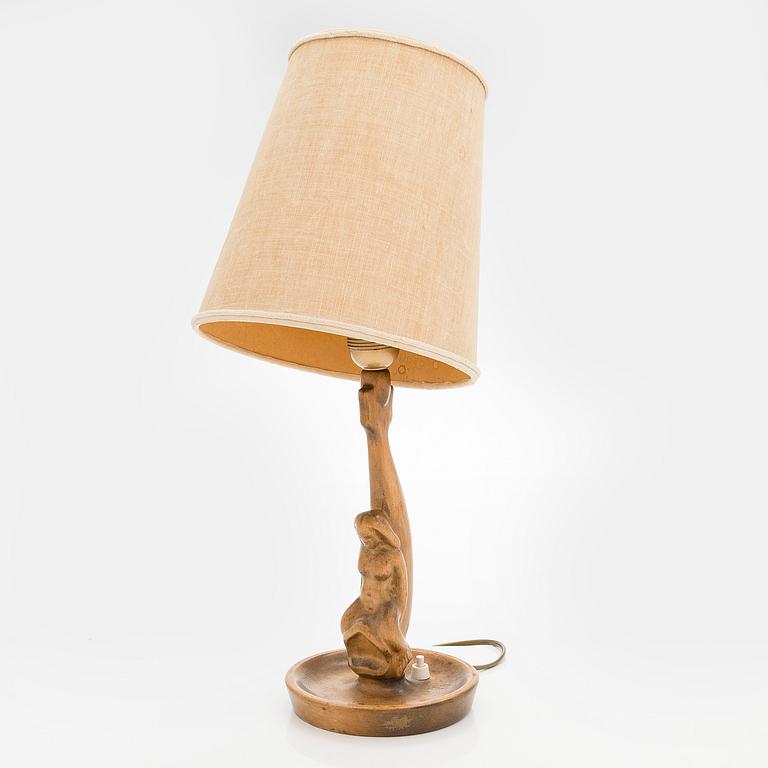 Mikko Hovi, a 1940s sculpture/ table lamp.