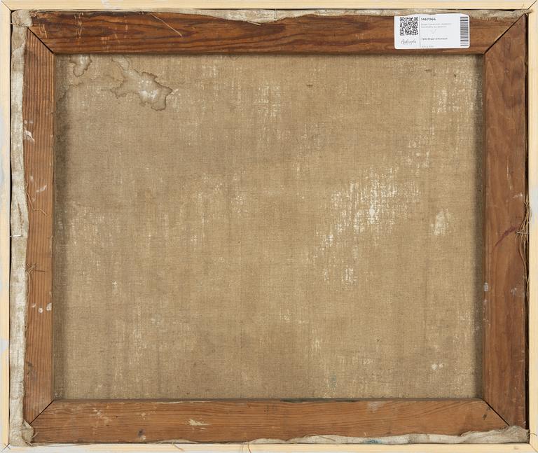 Birger Simonsson, olja på duk, ej signerad.