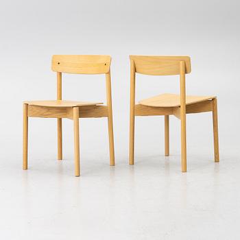 Pearson Lloyd, six “Cross Chair”, T01, Takt, contemporary.