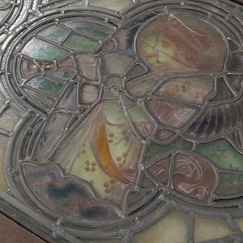 A lead glass windows, made around year 1900.