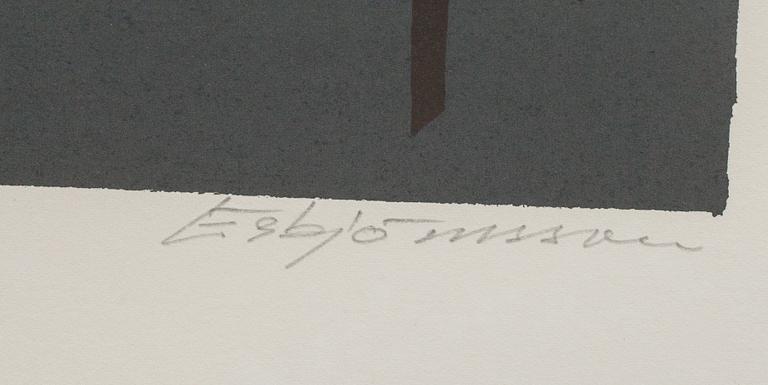 TORSTEN ESBJÖRNSSON, färglitografi, signerad och numrerad 44/175.