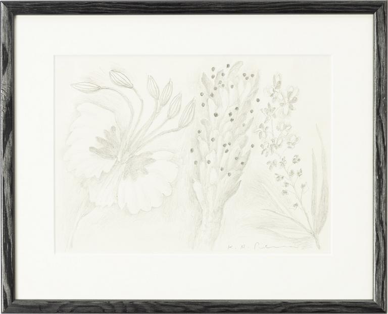 Karl Axel Pehrson, Flower Sketches.