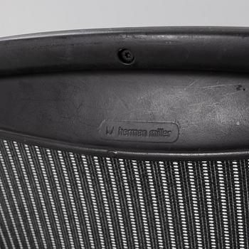 Don Chadwick and Bill Stumpf, office chair, 'Aeron', Herman Miller.