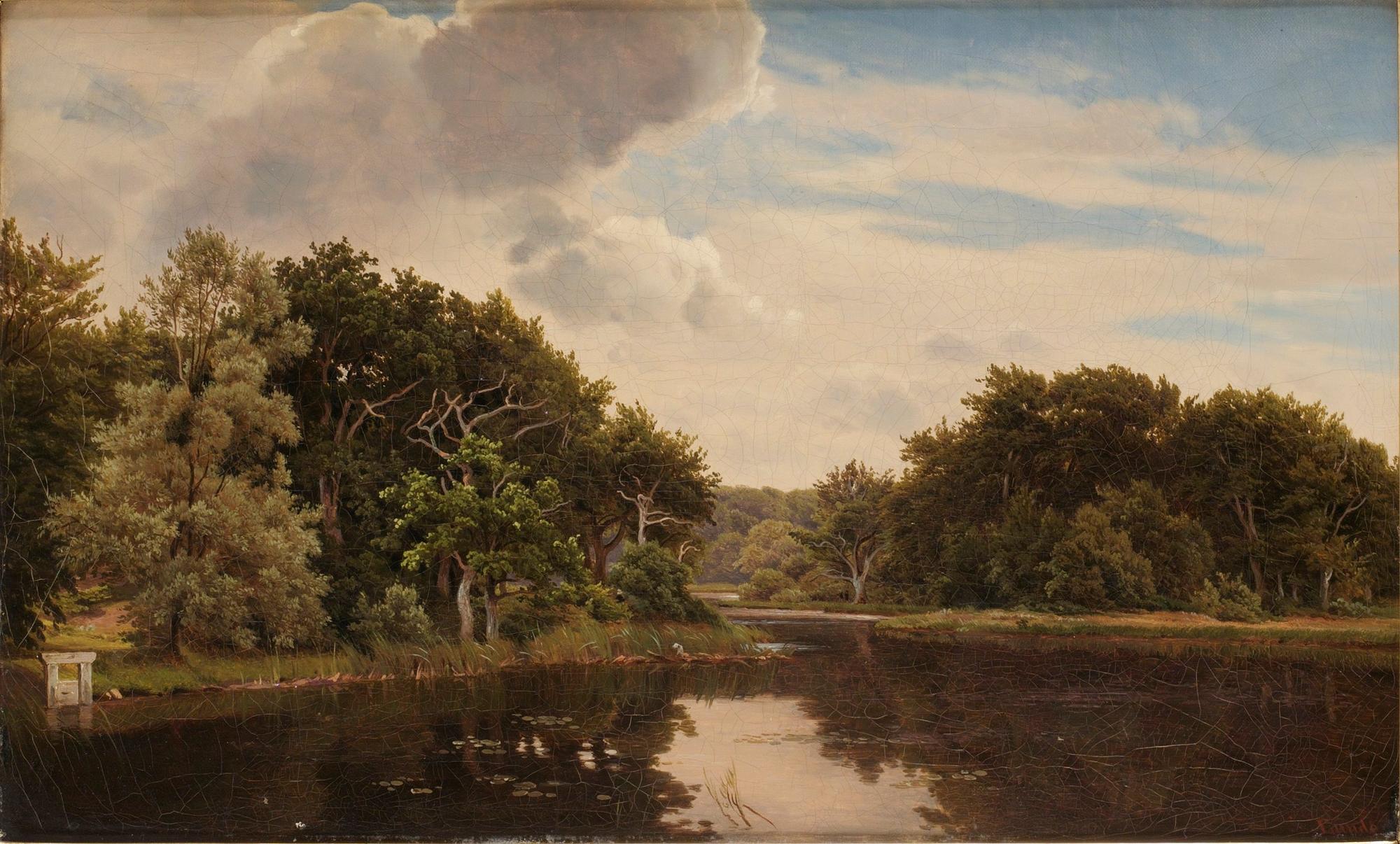 Anders Christian Lunde, "Sö ved Hellebaek".