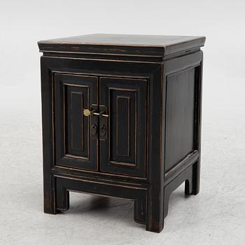 A hardwood side table/bedside table, China, 20th century.