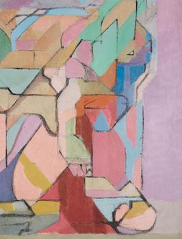Jacques Villon, "La lutte, le chaos".