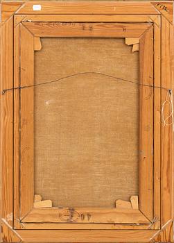 OWE ZERGE, a signed oilpainting on canvas.