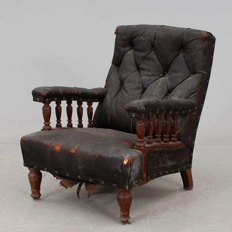 FÅTÖLJ, 1800-talets slut.