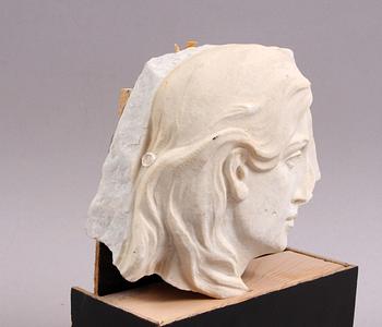 SKULPTURFRAGMENT, marmor.
