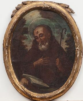 OKÄND KONSTNÄR, olja på duk. Sydeuropa, 1700-tal.