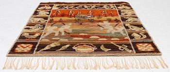 Matta, rya, Sverige/Finland, ca 166 x 126 cm.