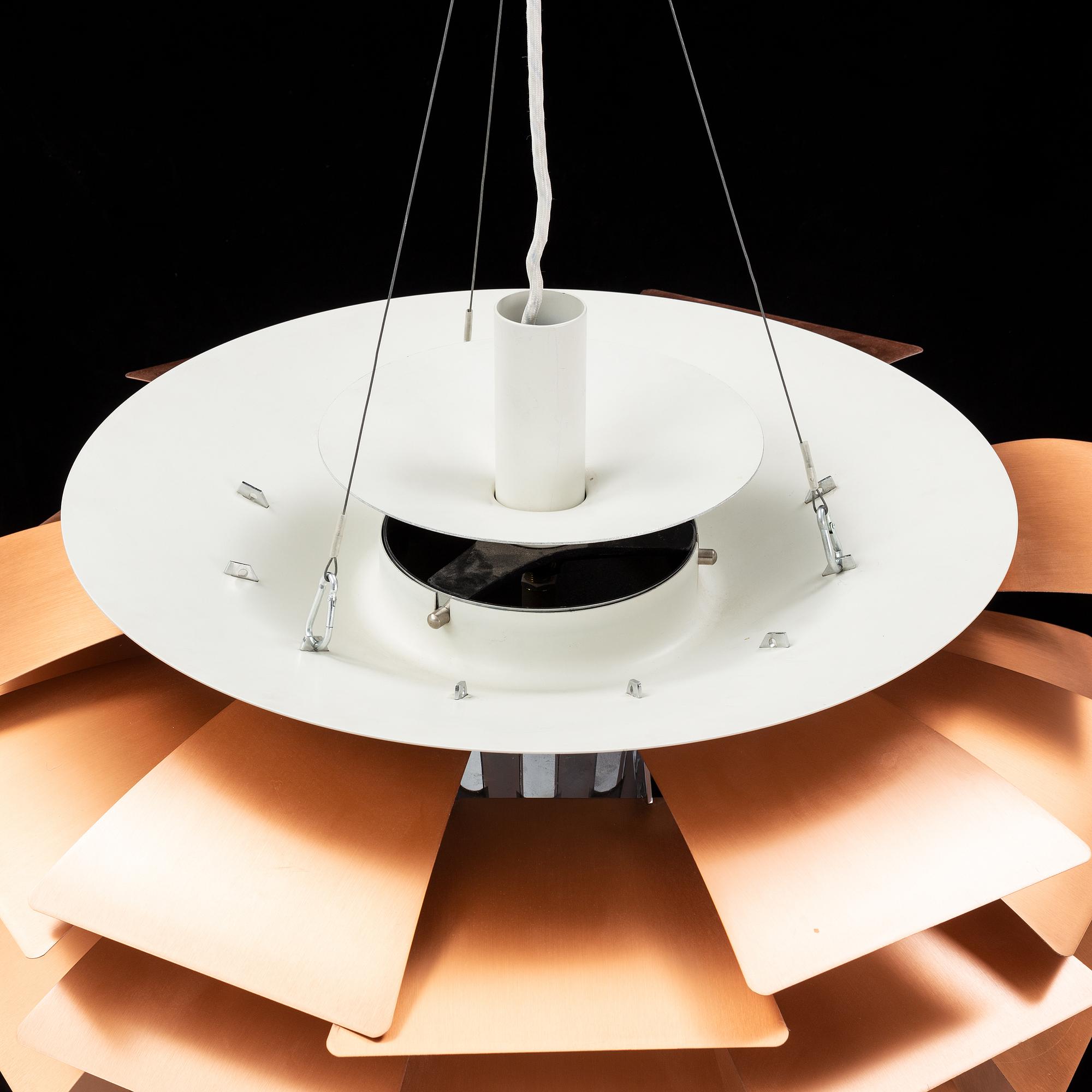 Poul Henningsen, a Danish 'PH-Kotte / PH Artichoke' for Louis Poulsen.