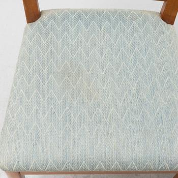 Carl Malmsten, stolar, 6 st, "Pyramid", 1900-talets andra hälft.