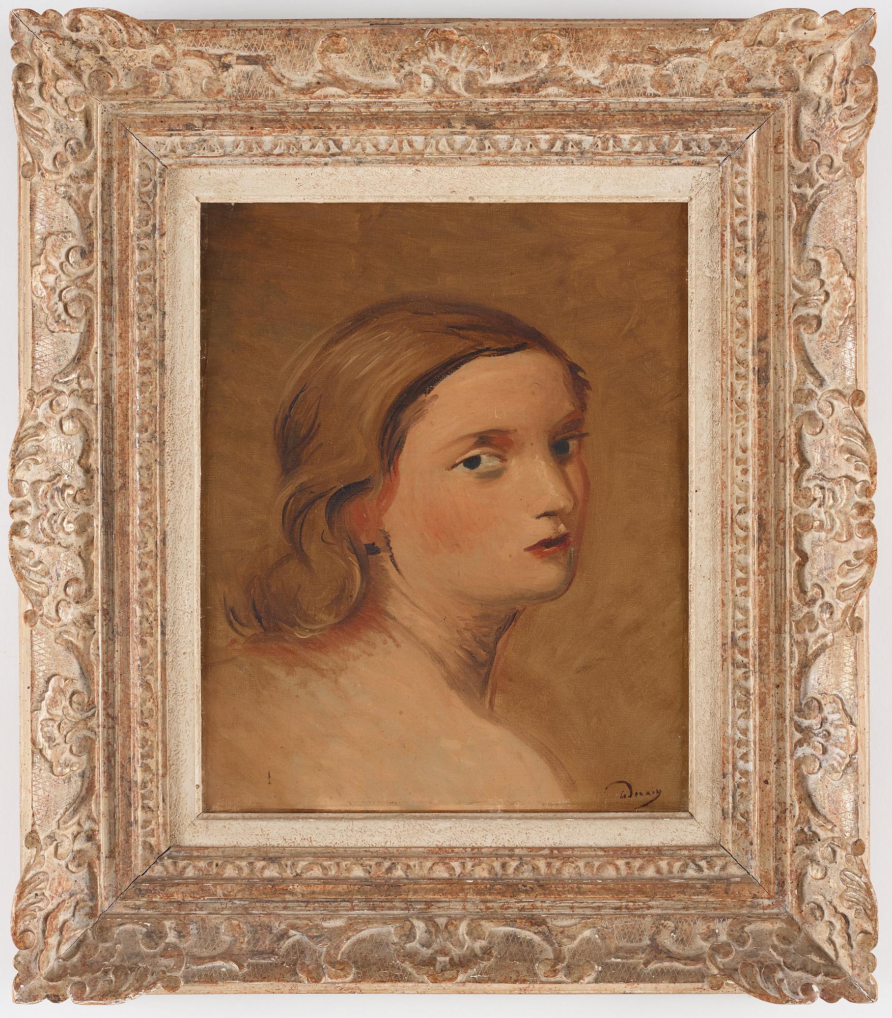 André Derain, 'Portrait de Raymonde'.