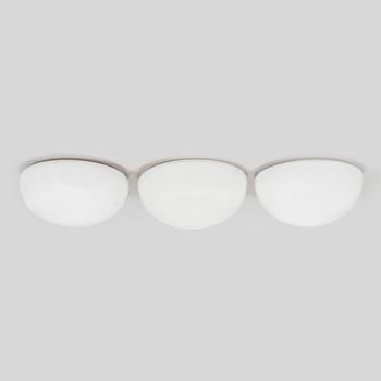 Paavo Tynell, a set of three mid-20th century ceiling lamps, 3, model 80113 (80112-25), Idman.