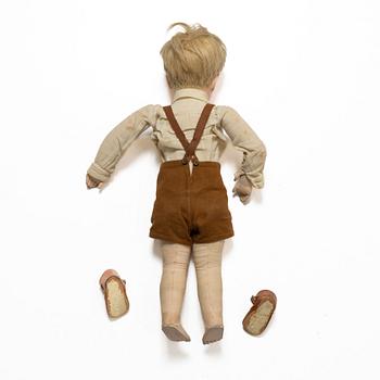 Käthe Kruse, boy doll, Germany, 1930s.