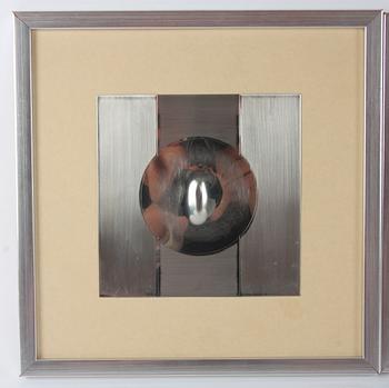 HUBER, ALEXIUS, blandteknik, 2 st, sign o dat -79, numr 220/250; 189/250.