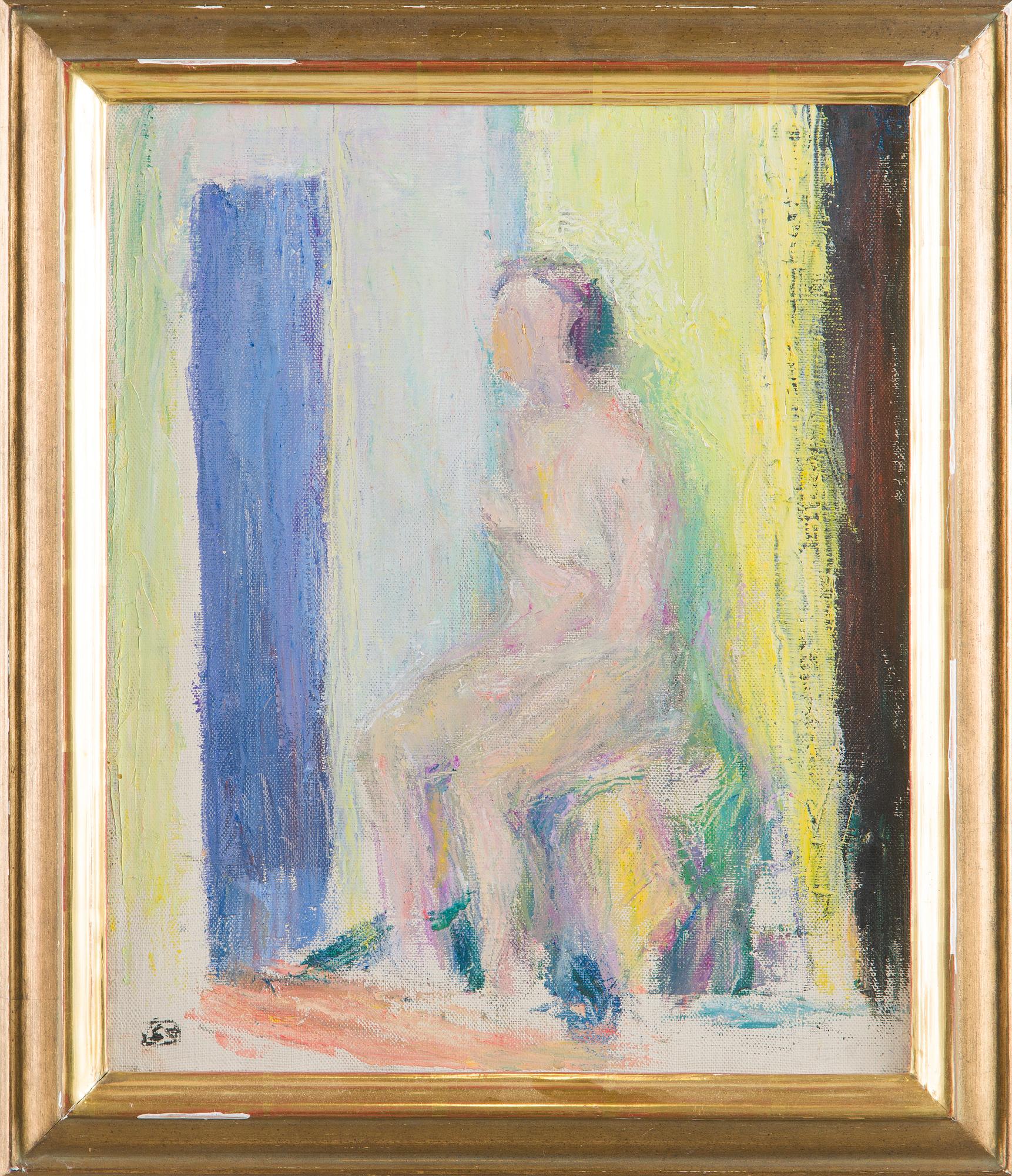 Sigrid Schauman, Sittande Naken.