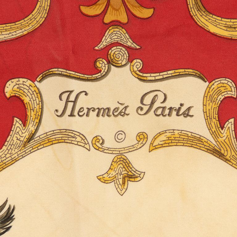 Hermès, scarf, "Cheval Turc".
