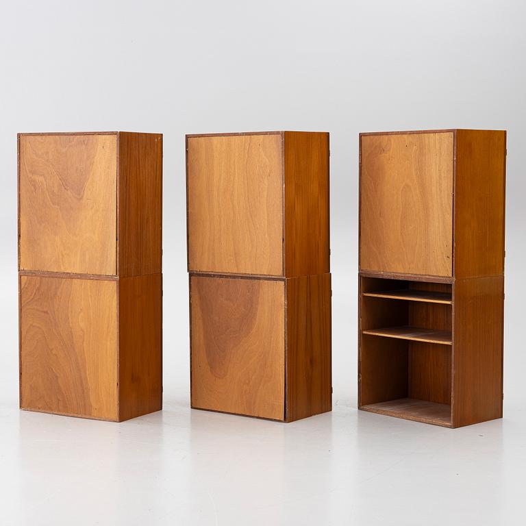 Cabinet, 6 sections, 1950s–60s.