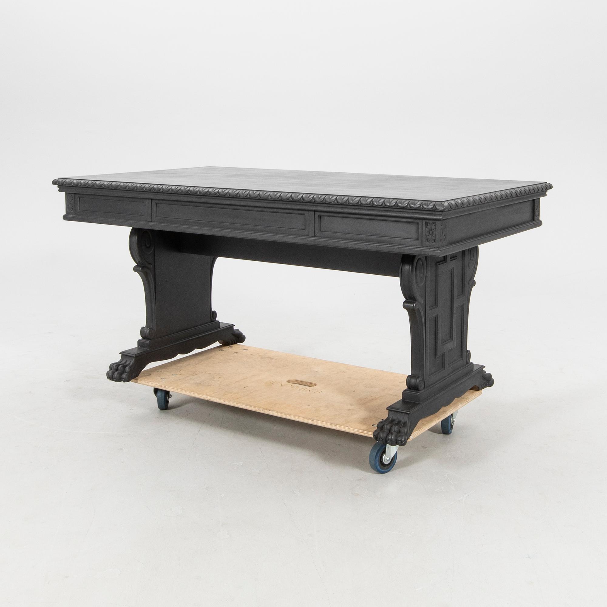 Desk in Baroque Style, First Half of the 20th Century.