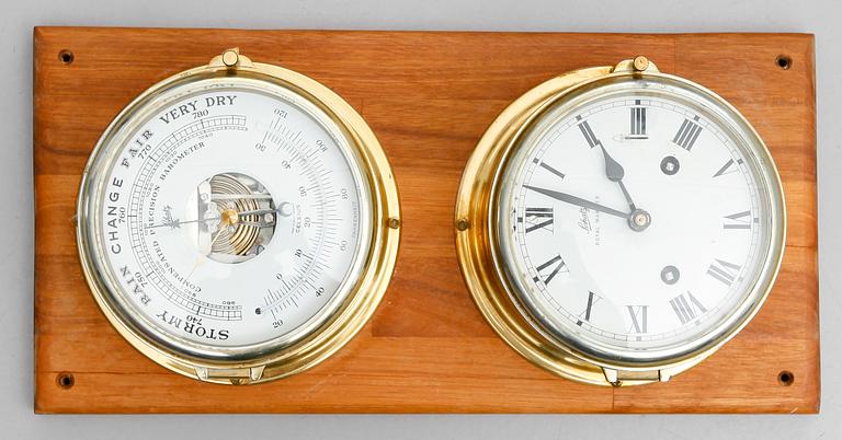 VÄGGUR SAMT BAROMETER, Schatz, 1900-talets andra hälft.