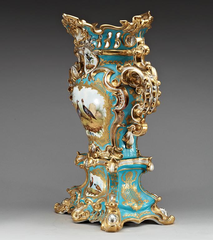 A large Russian vase, mid 19th Century.