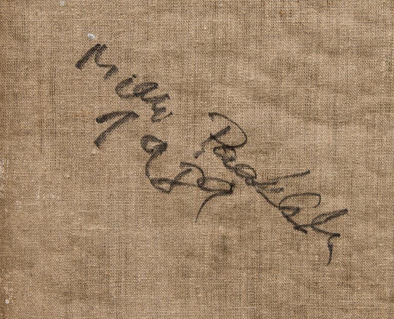 MIKKO PAAKKOLA, oil on canvas, signed.