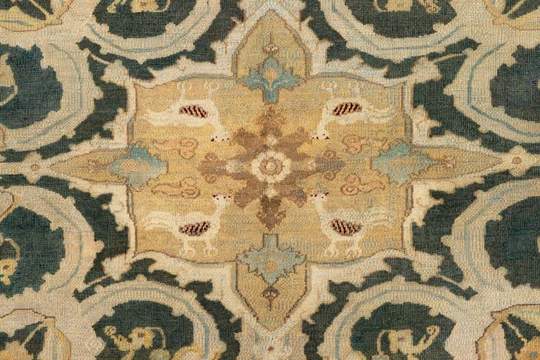 An Agra carpet, North India, c. 575 x 404 cm.