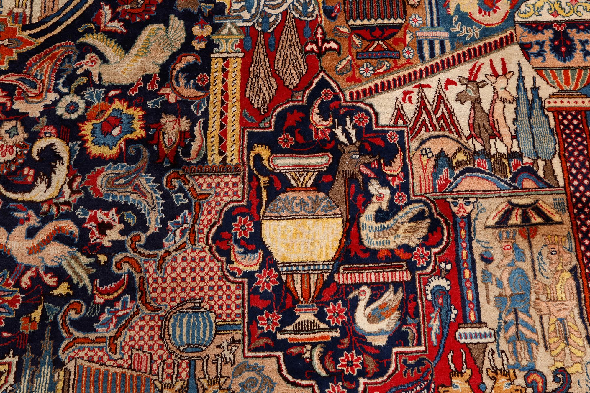 MATTA, Kashmar, figural, 1900-talets senare del, ca 398x283 cm.