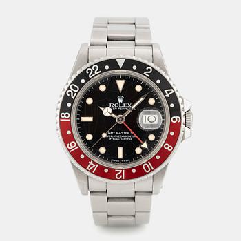 1031. Rolex, GMT-Master II, "Fat Lady", "No Date Dial", ca 1984.