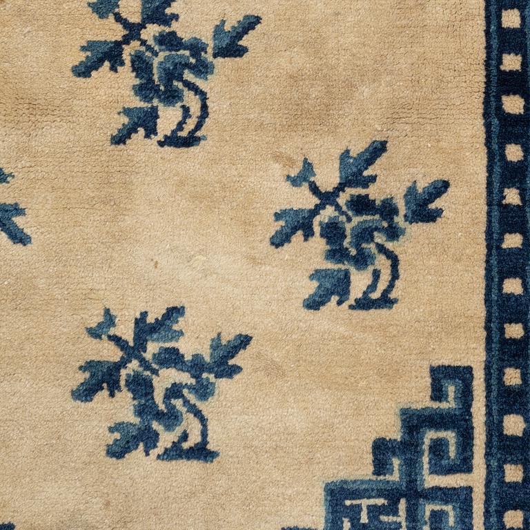 Two Baotou rugs, China, c. 112 x 62 and 165 x 78 cm.