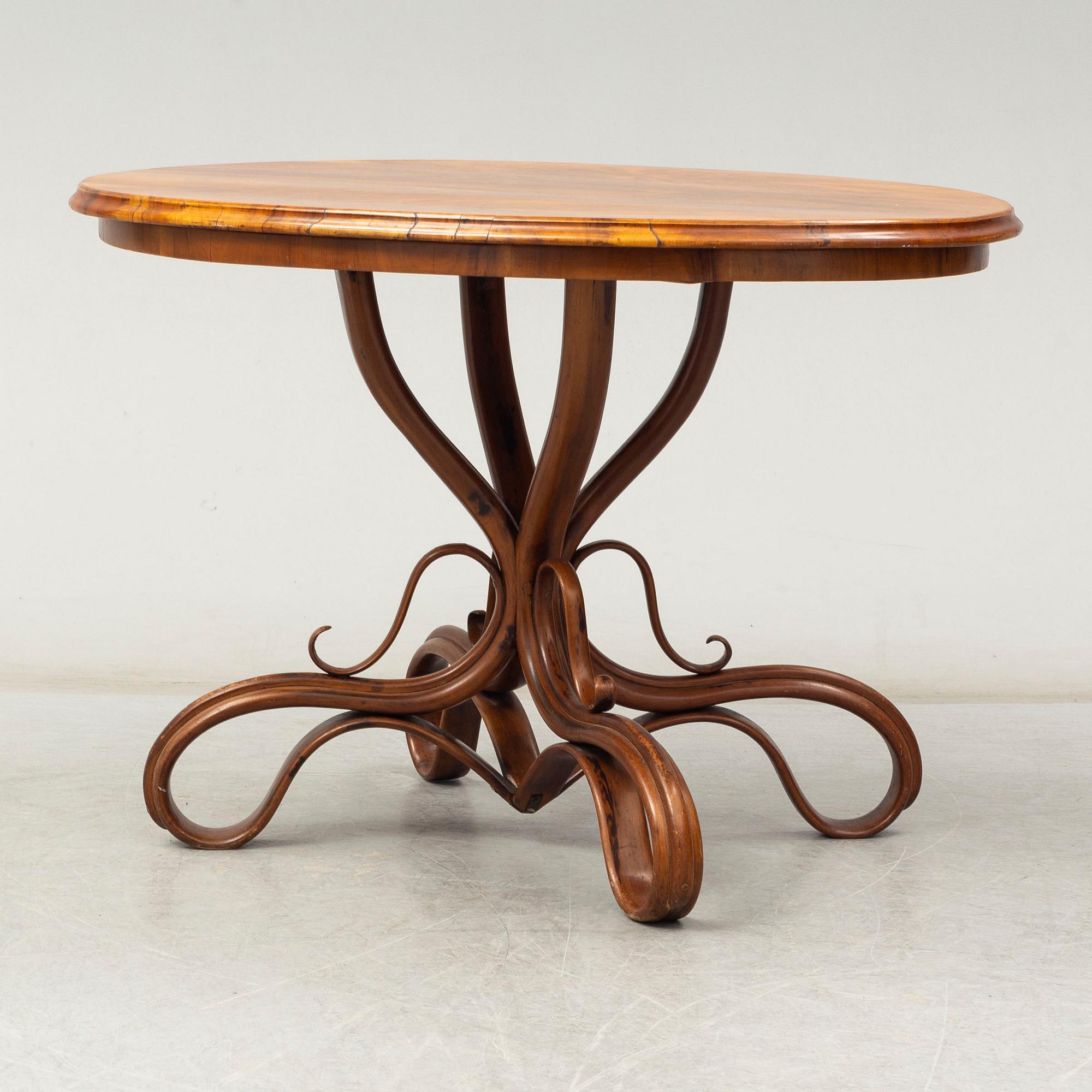THONET, bord, omkring 1900.